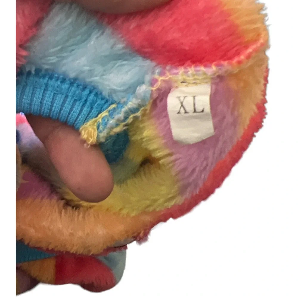 RAINBOW dog clothes outfit size XL Runs Small